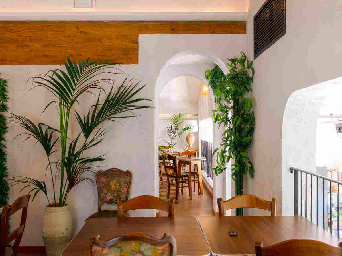 Sala ovest primo piano del ristorante tabacchi Centrale